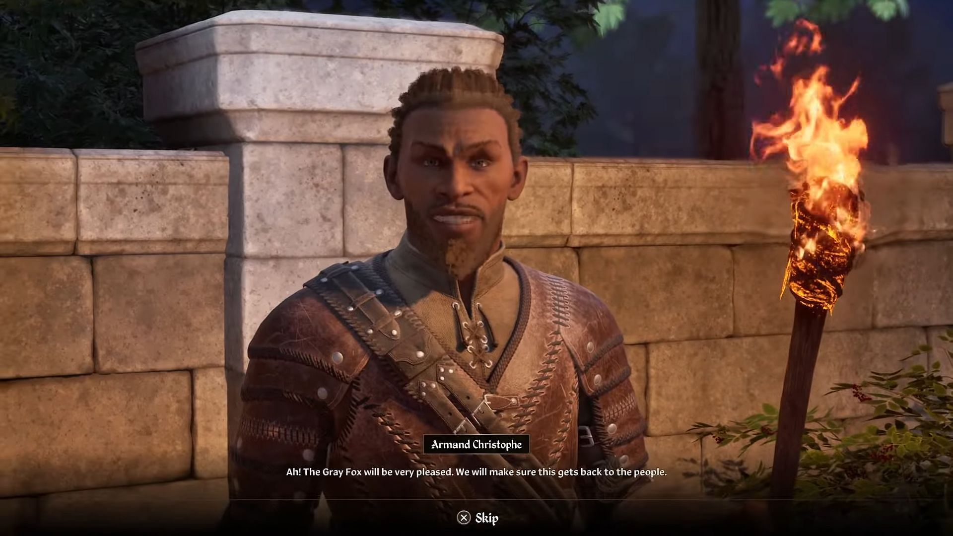 Armand in Untaxing the Poor quest (Image via Bethesda Softworks)